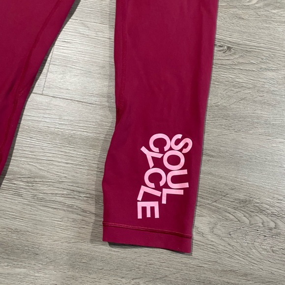 Lululemon Align Crop *21" Star Ruby Soul Cycle Leggings - Picture 3 of 8